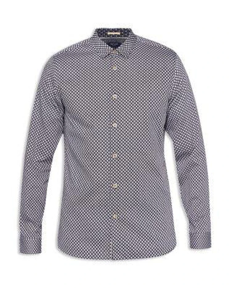 商品Ted Baker London|Skaree Geo Print Regular Fit Button-Down Shirt,价格¥482,第2张图片详细描述