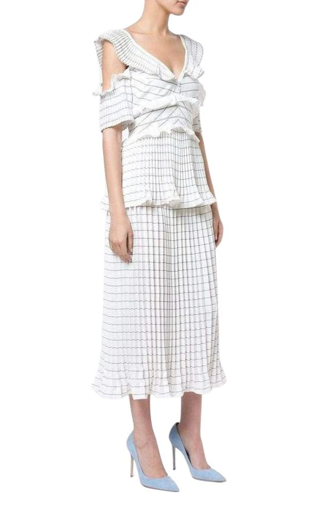 商品Self Portrait|Monochrome Stripe Dress,价格¥2280,第3张图片详细描述