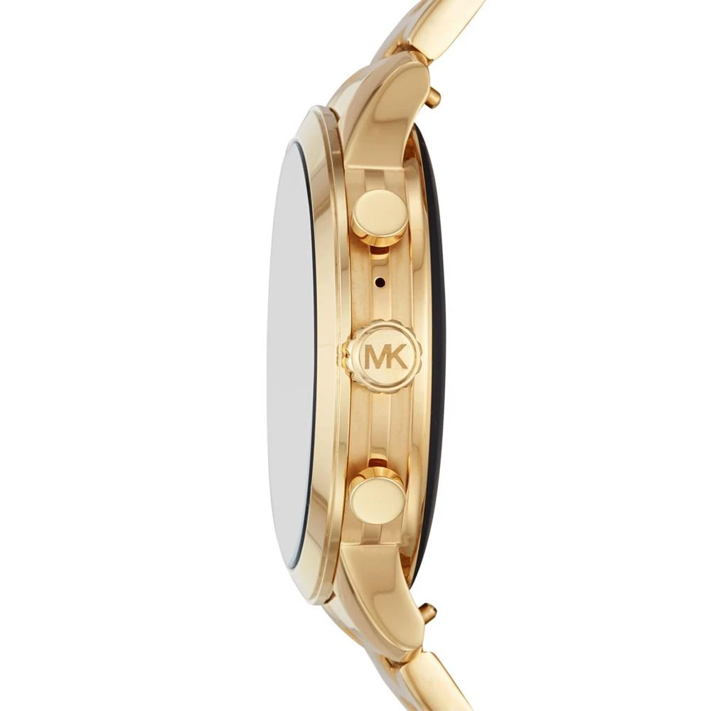 商品Michael Kors|Access Unisex Runway Gold-Tone Stainless Steel Bracelet Touchscreen Smart Watch 41mm, Powered by Wear OS by Google™,价格¥1502,第3张图片详细描述