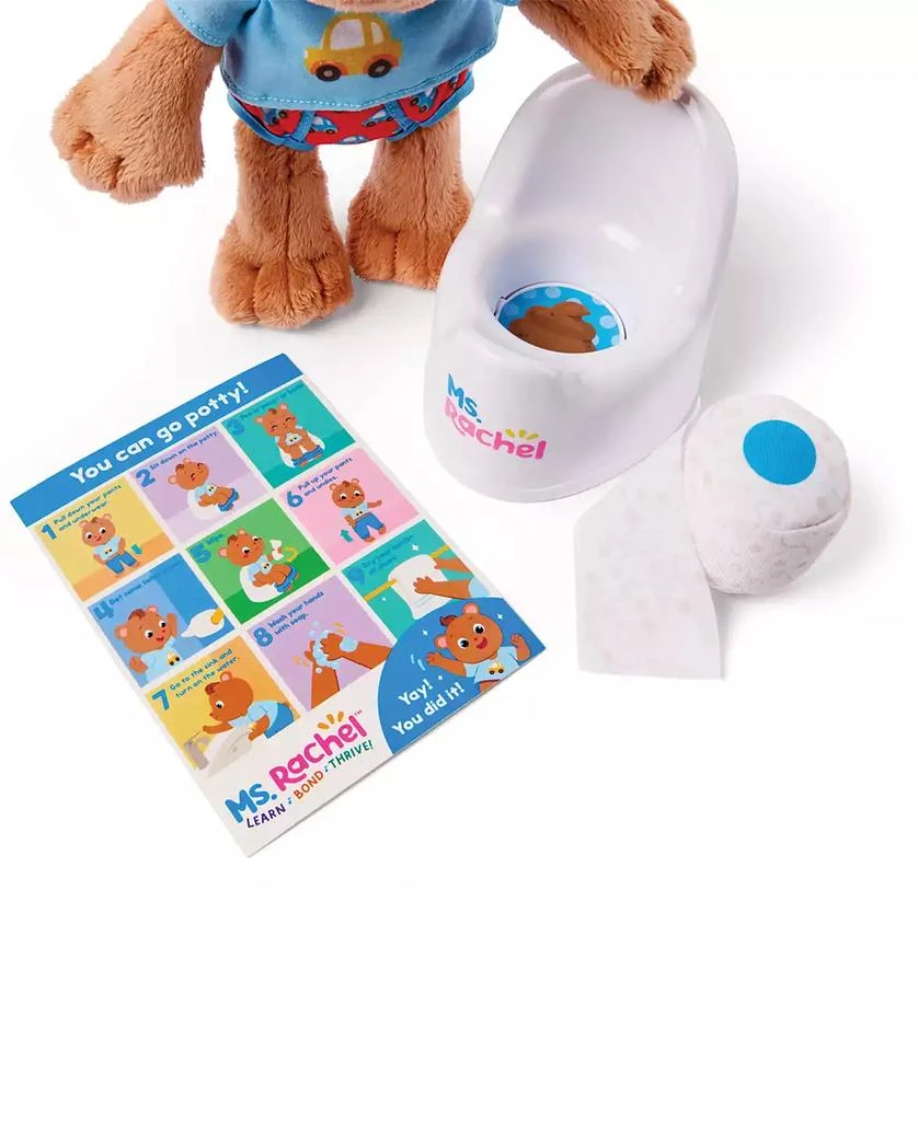 商品Ms. Rachel|Potty Time with Bean Bear Plush Toy,价格¥177,第5张图片详细描述