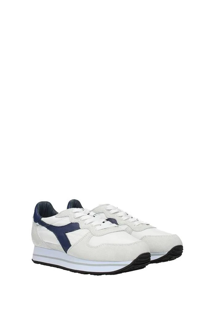 商品Diadora|Sneakers camaro Suede White Blue,价格¥705,第2张图片详细描述