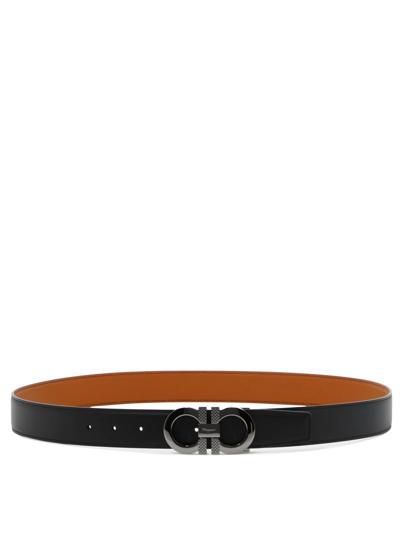 商品【商品预售7天】 Salvatore Ferragamo|Salvatore Ferragamo 男士腰带 0750184 黑色,价格¥4362,第1张图片