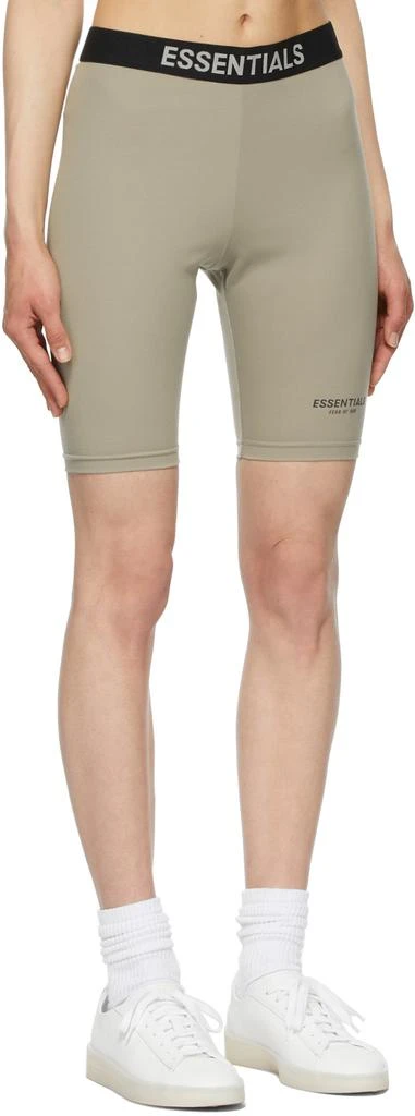 商品Essentials|Grey Athletic Bike Shorts,价格¥307,第2张图片详细描述