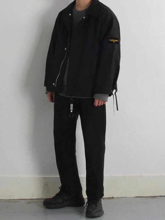 商品graver|Black Label Oversized Fit M-51 Short Jacket_Black,价格¥997,第1张图片
