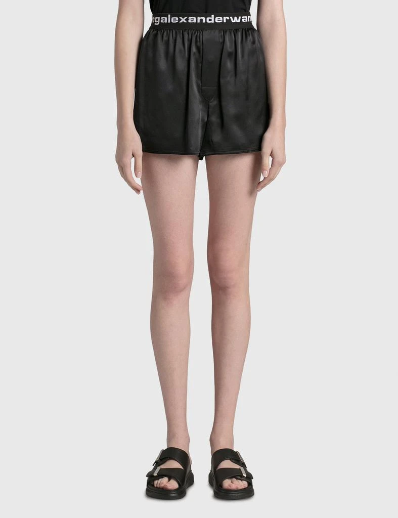 商品Alexander Wang|Logo Boxer Shorts,价格¥1590,第1张图片