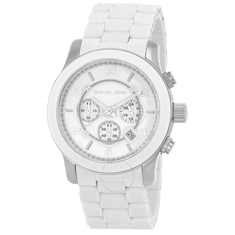 商品Michael Kors|Runway Chronograph Quartz White Dial Men's Watch MK9076,价格¥657,第1张图片