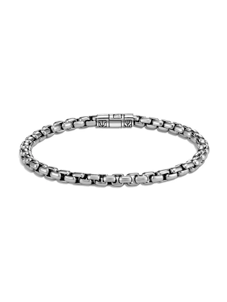 商品John Hardy|Classic Chain Sterling Silver Box Chain Bracelet,价格¥4125,第2张图片详细描述