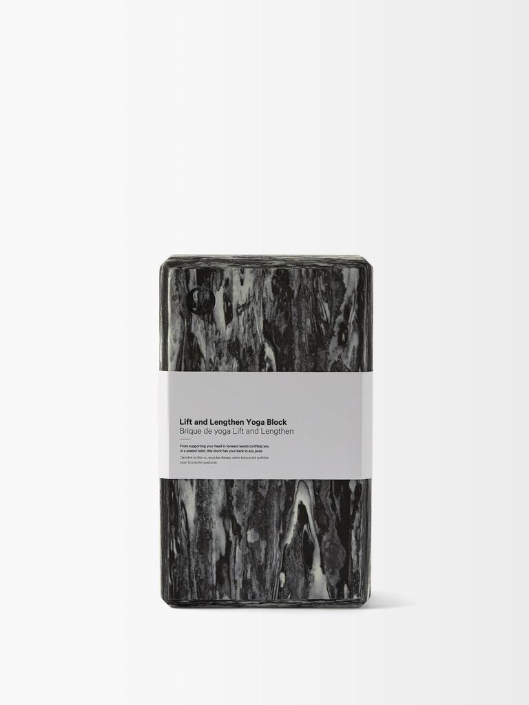 商品Lululemon|Lift and Lengthen marbled foam yoga block,价格¥149,第1张图片
