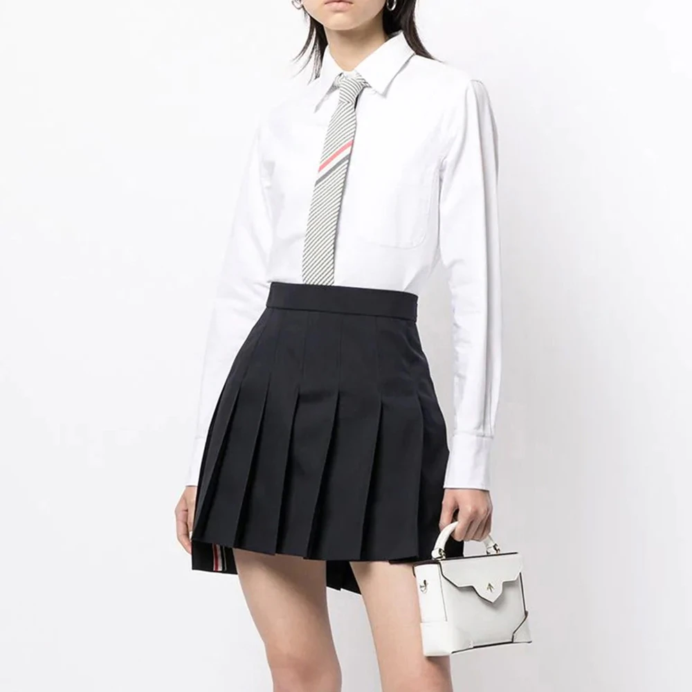 THOM BROWNE 深蓝色女士半裙 FGC402V-02872-415 商品