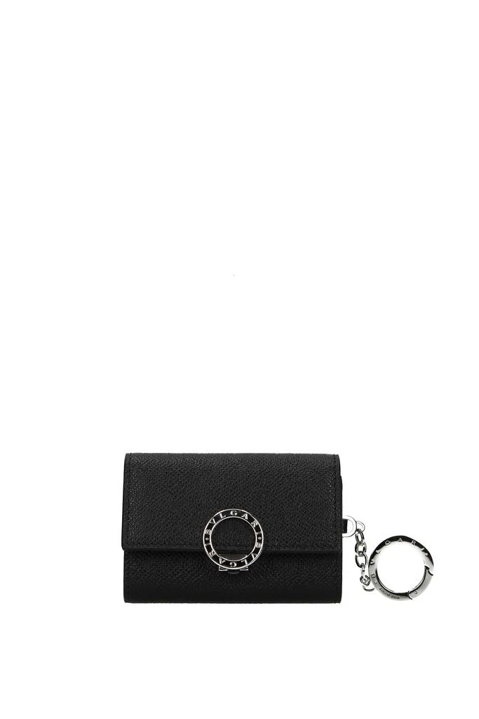 商品BVLGARI|Key rings Leather Black,价格¥1243,第1张图片
