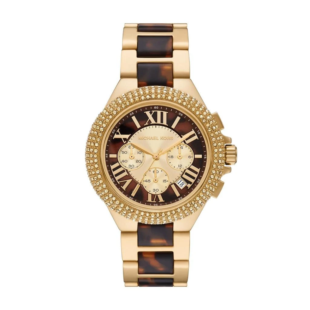 商品Michael Kors|MK7269 - Camille Chronograph Watch,价格¥2636,第1张图片