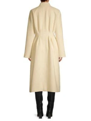 商品Rebecca Taylor|Wool Brushed Peplum Coat,价格¥3182,第4张图片详细描述