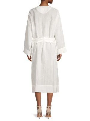 商品Jil Sander|Linen Midi Wrap Dress,价格¥1810,第2张图片详细描述