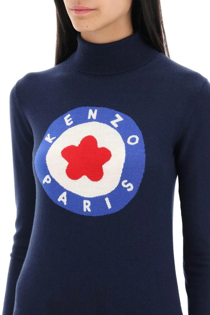 商品Kenzo|target wool turtleneck sweater,价格¥899,第4张图片详细描述