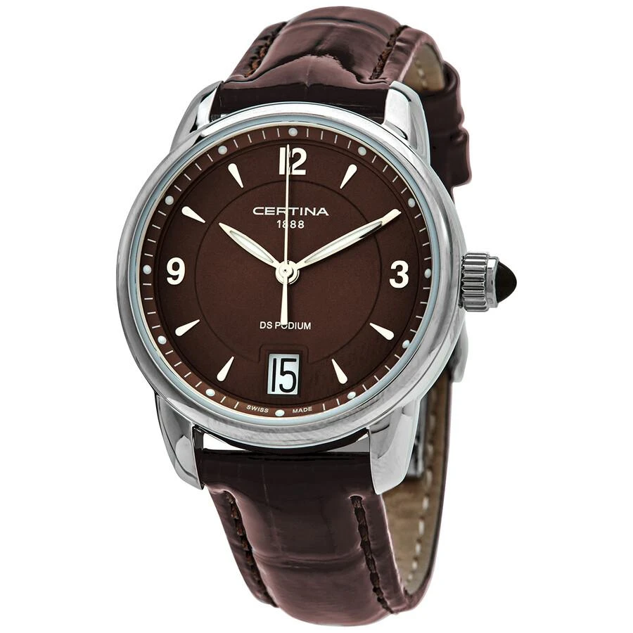 商品Certina|DS Podium Brown Dial Brown Leather Ladies Watch C025.210.16.297.00,价格¥953,第1张图片