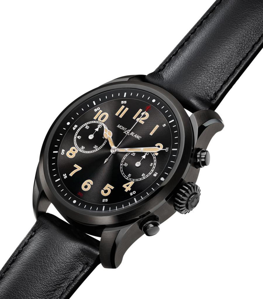 商品MontBlanc|Stainless Steel Summit 2 Smartwatch 43.5mm,价格¥6129,第5张图片详细描述