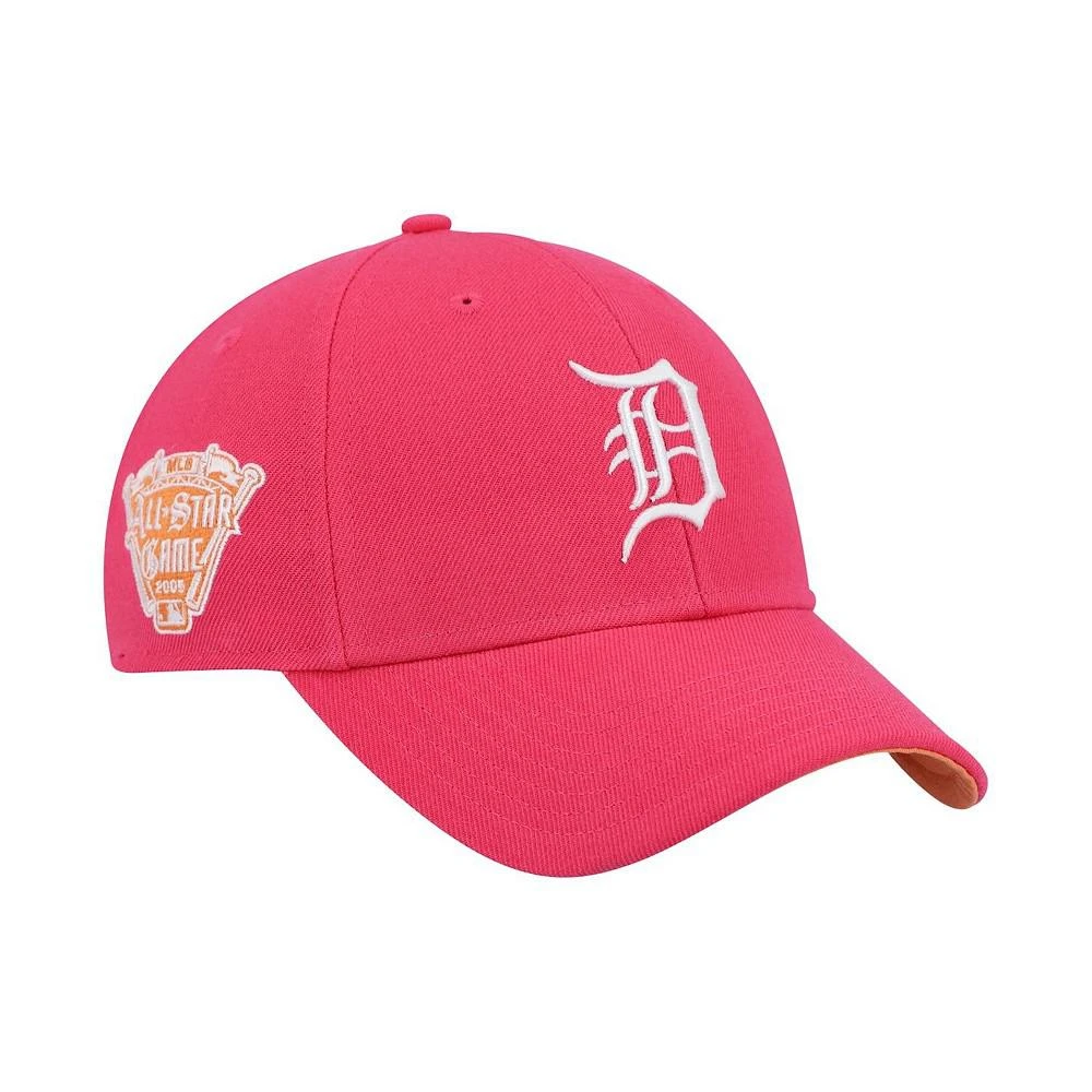商品47 Brand|Men's Magenta Detroit Tigers 2005 MLB All-Star Game Mango Undervisor MVP Snapback Hat,价格¥237,第1张图片