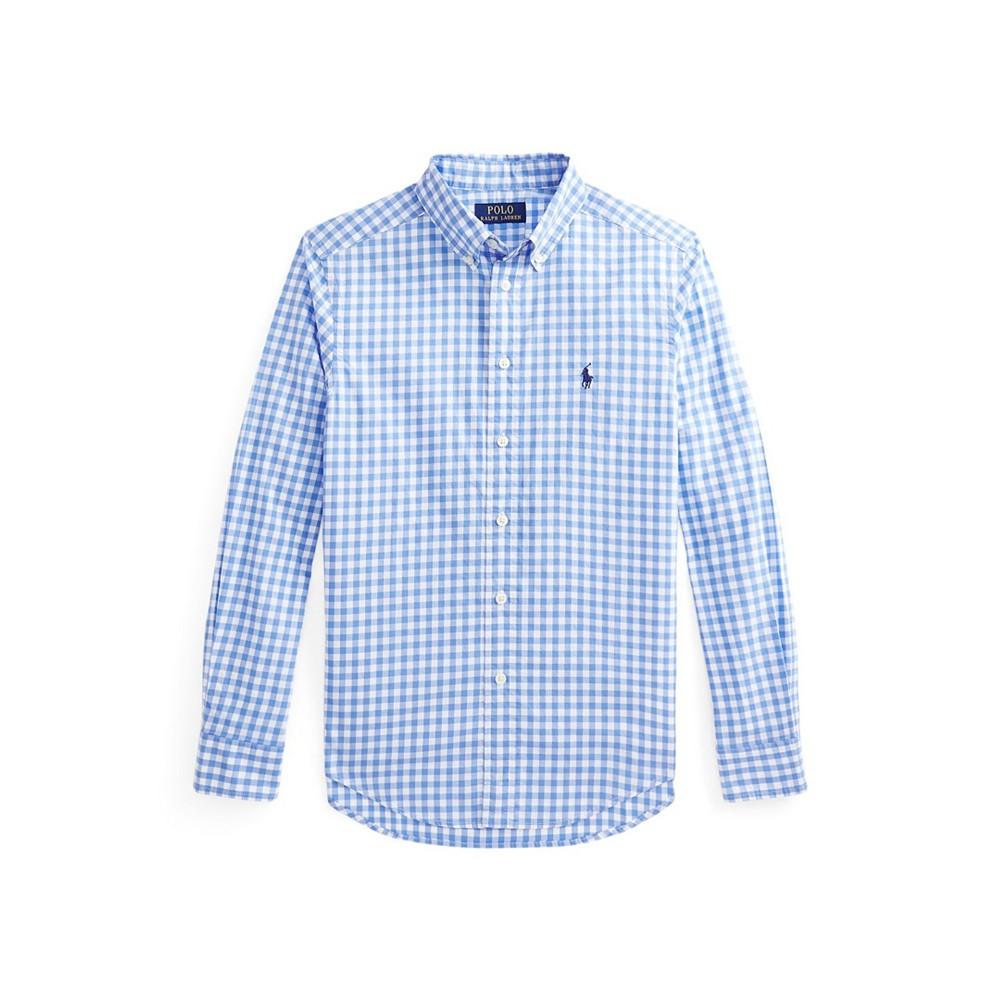 Polo Ralph Lauren | Big Boys Gingham Cotton Poplin Shirt 252.84元 商品图片