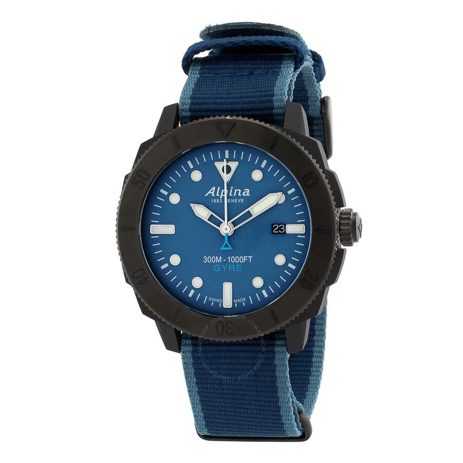 商品Alpina|Seastrong Diver Gyre Automatic Blue Dial Men's Watch AL-525LNB4VG6,价格¥3824,第1张图片