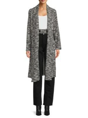 商品Max Studio|Heathered Open Front Cardigan,价格¥199,第1张图片