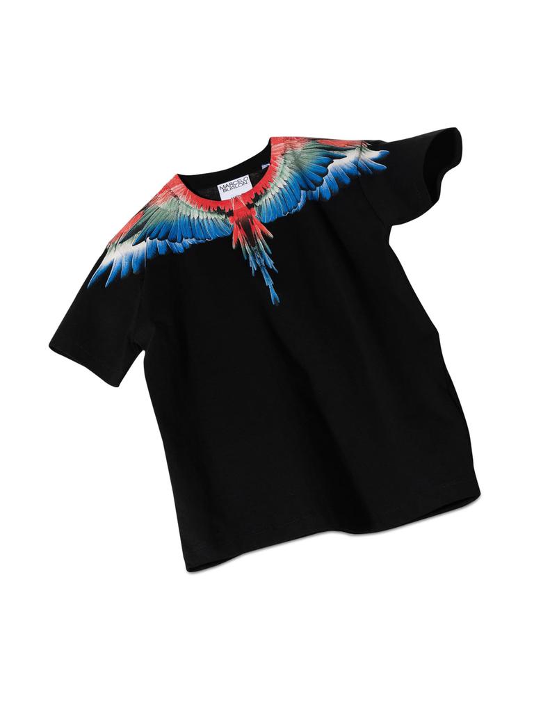 Marcelo Burlon Multicolor Wings T-shirt S/s商品第3张图片规格展示