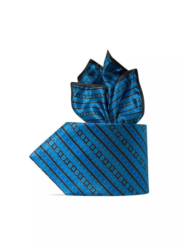 商品Stefano Ricci|Luxury Hand-Printed Silk Tie Set,价格¥3971,第1张图片