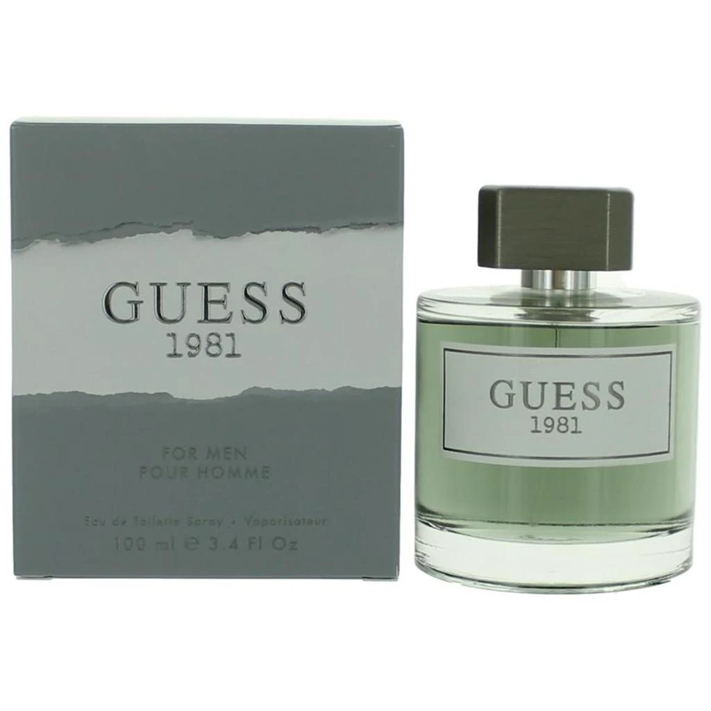 商品GUESS|amgu198134s 3.4 oz  1981 Eau De Toilette Spray for Men,价格¥268,第1张图片