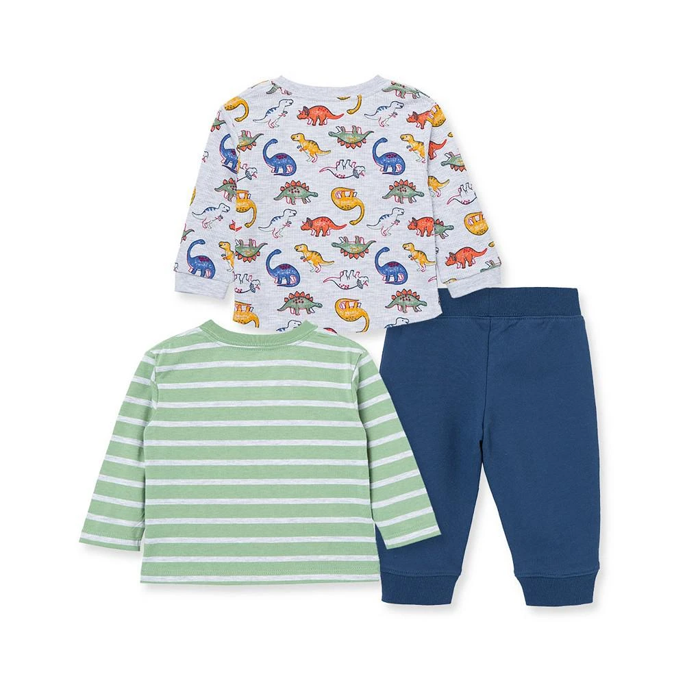 商品Little Me|Baby Boys T-shirts and Pants, 3-Piece Set,价格¥251,第2张图片详细描述