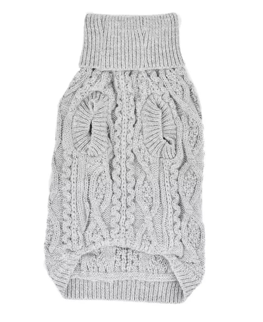 商品Macy's|Cable Knit Dog Sweater,价格¥209,第4张图片详细描述