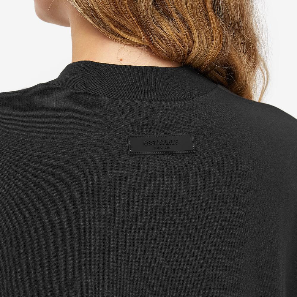 商品Essentials|Fear of God ESSENTIALS Women's Logo Tee Dress - Iron,价格¥635,第7张图片详细描述