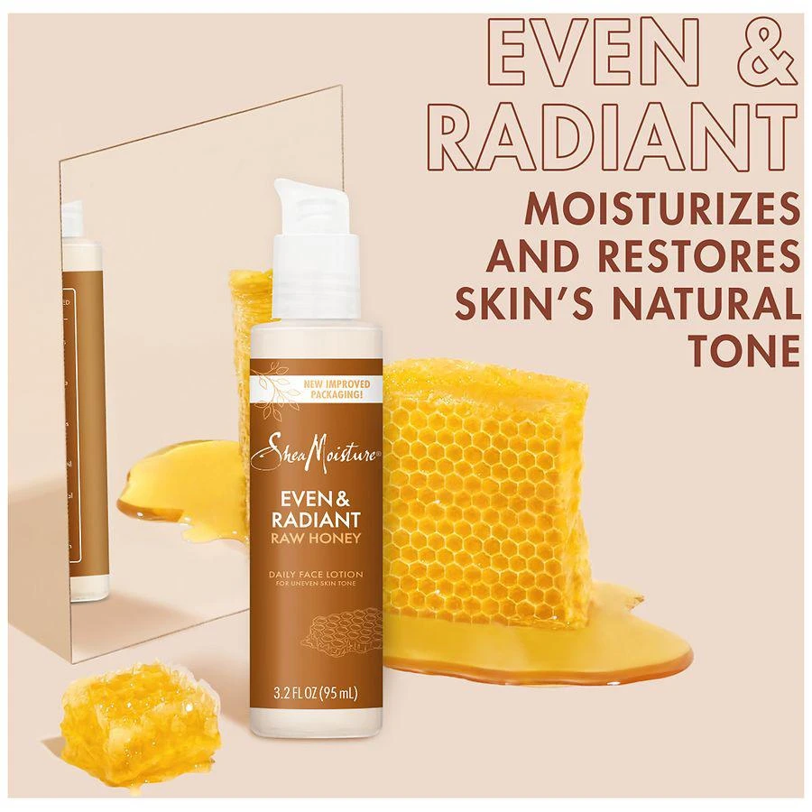 商品SheaMoisture|Even & Radiant Raw Honey Daily Face Lotion,价格¥111,第5张图片详细描述