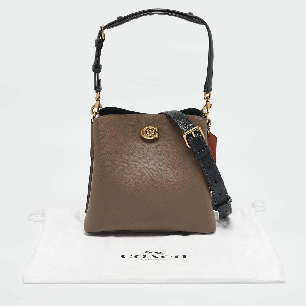 Coach Grey Leather Willow Bucket Bag 商品