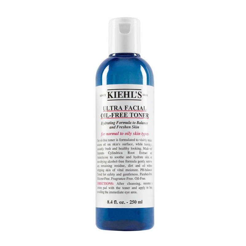 商品[国内直发] Kiehl's|科颜氏 清爽舒润爽肤水 250ml 保湿补水调理护肤水,价格¥154,第1张图片