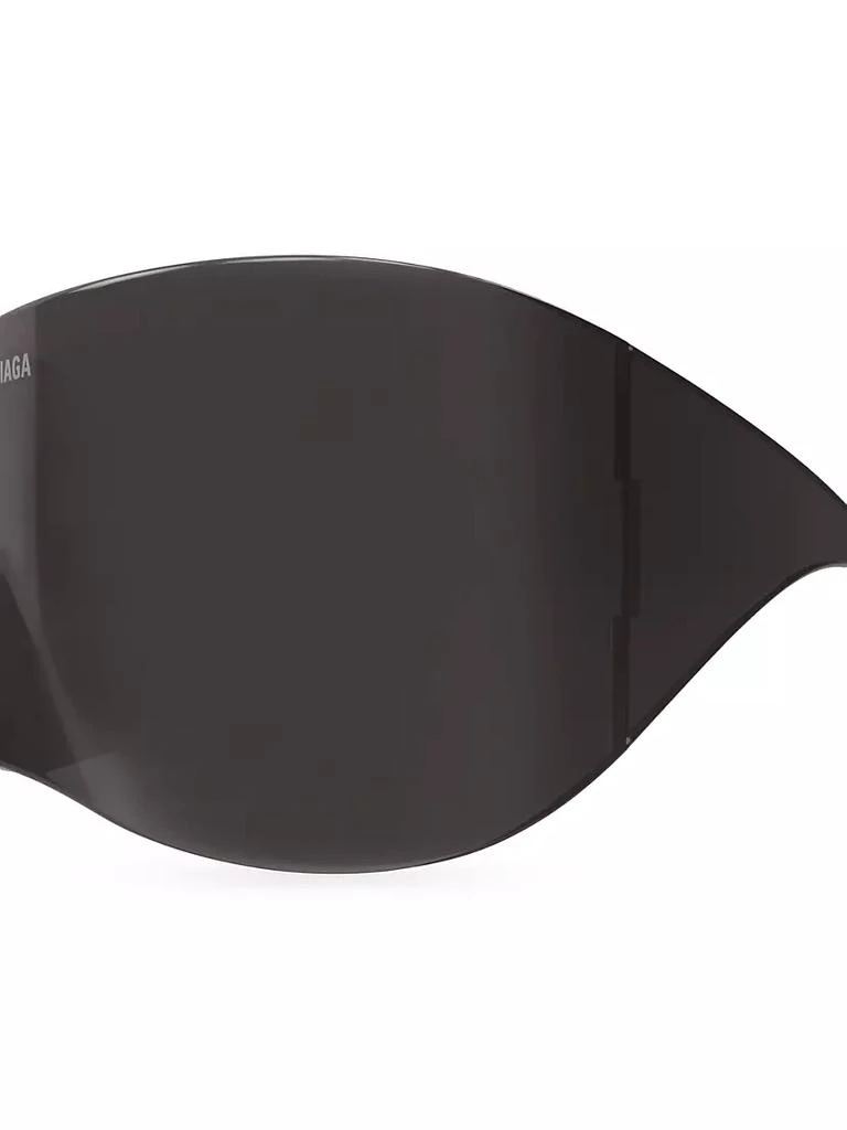 商品Balenciaga|Rectangle Mask 99MM Geometric Sunglasses,价格¥7202,第3张图片详细描述