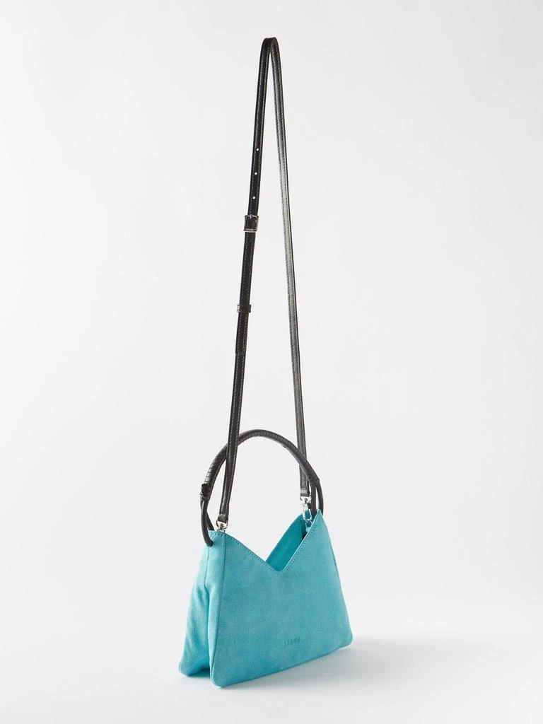 商品Staud|Valerie suede shoulder bag,价格¥1341,第4张图片详细描述