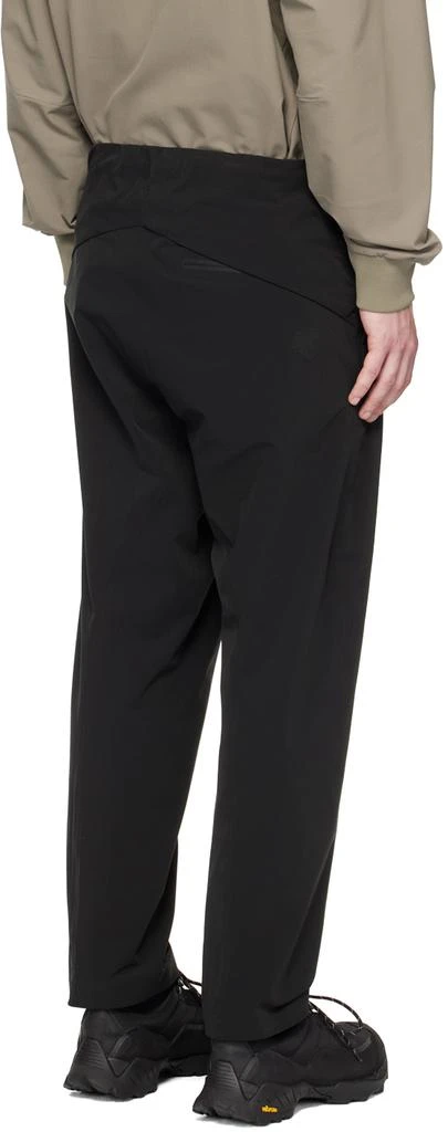 商品DESCENTE|Black One Tuck Trousers,价格¥2543,第3张图片详细描述