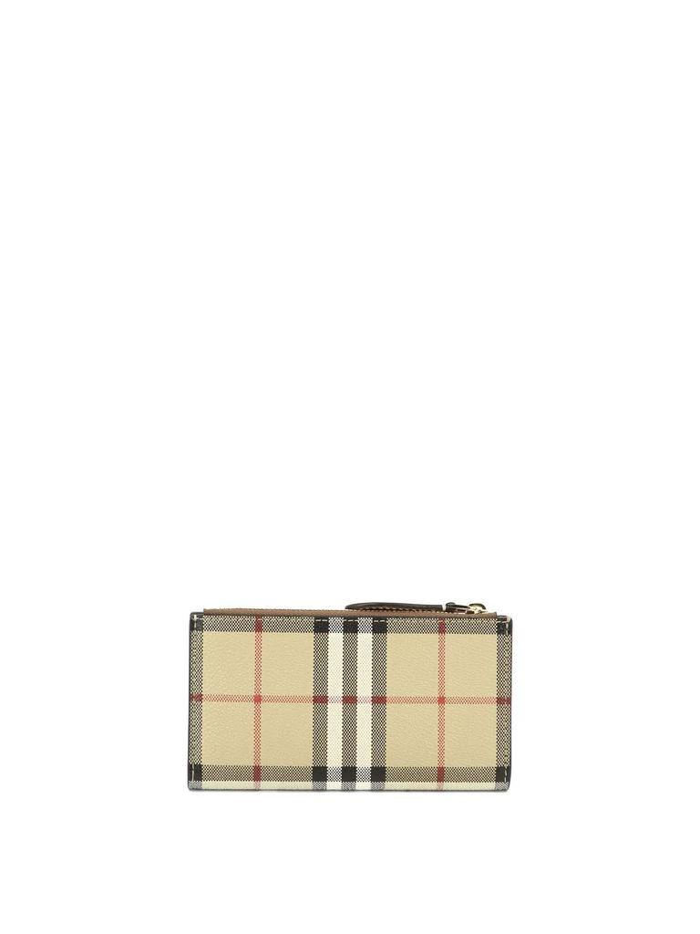 商品Burberry|Check Medium Bifold Wallet Wallets & Card Holders Beige,价格¥1724,第1张图片