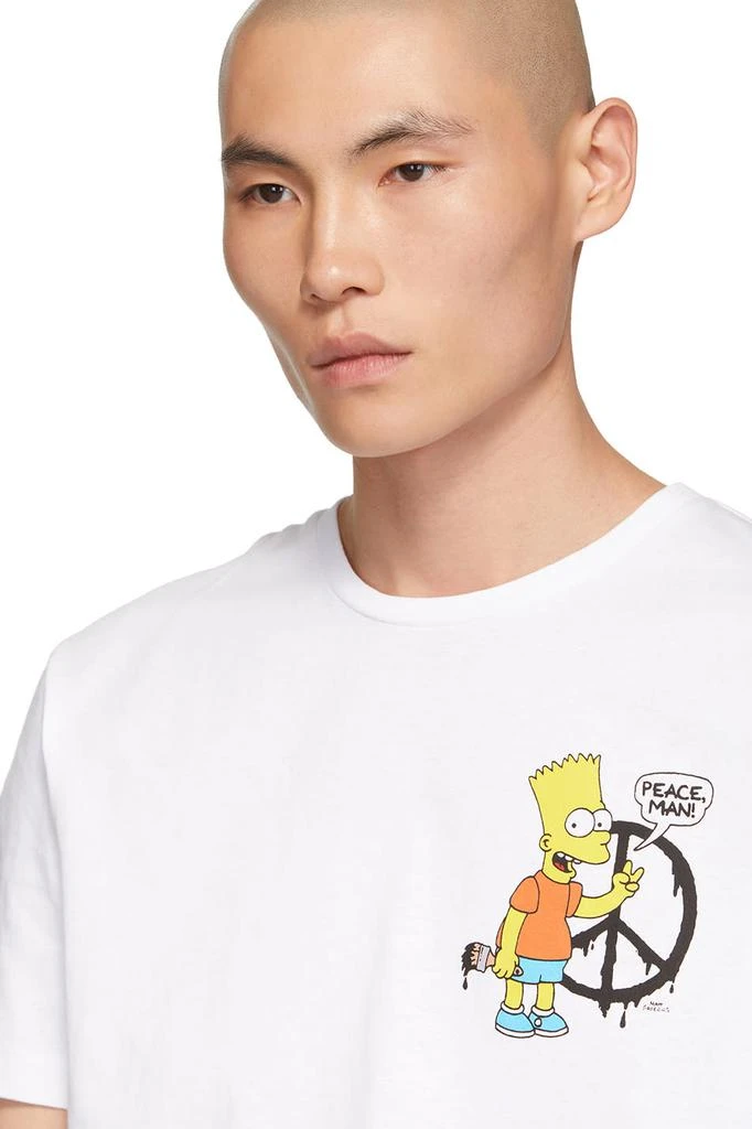 商品Off-White|White Bart 'Peace' Slim T-Shirt,价格¥1971,第4张图片详细描述