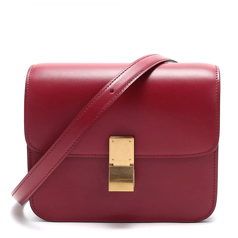 商品[国内直发] Celine|CELINE 赛琳 女士红色单肩包 192523DLS-27OR,价格¥24103,第1张图片