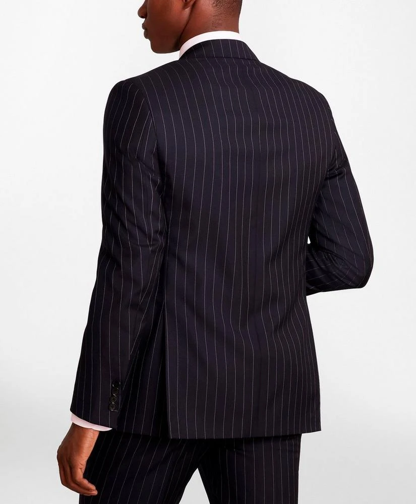 Brooks Brothers Brooks Brothers Regent-Fit Bead-Stripe Twill Suit Jacket 5