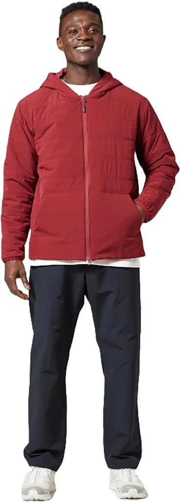 商品Snow Peak|Flexible Insulated Zip Up Hoodie - Men's,价格¥924,第5张图片详细描述