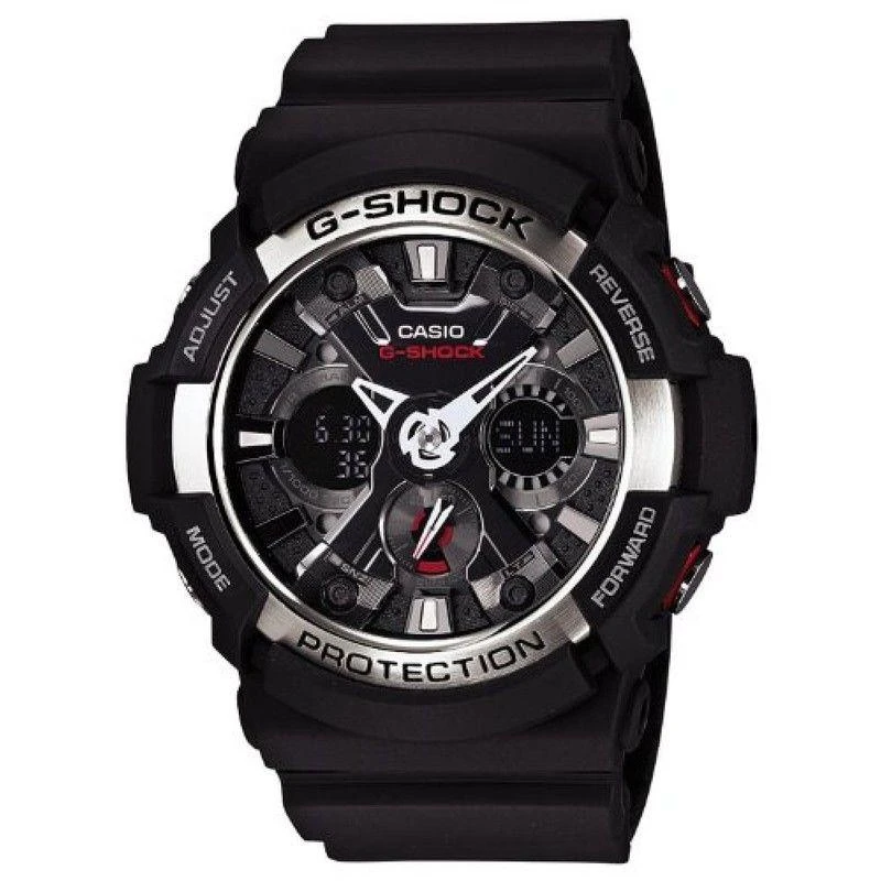 商品G-Shock|日本直邮卡西欧G-SHOCK 手表GA-200-1AJF黑色男士手表 时尚配饰,价格¥2016,第1张图片