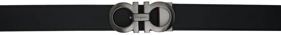 商品Salvatore Ferragamo|黑色 Gancini 腰带,价格¥3462,第1张图片