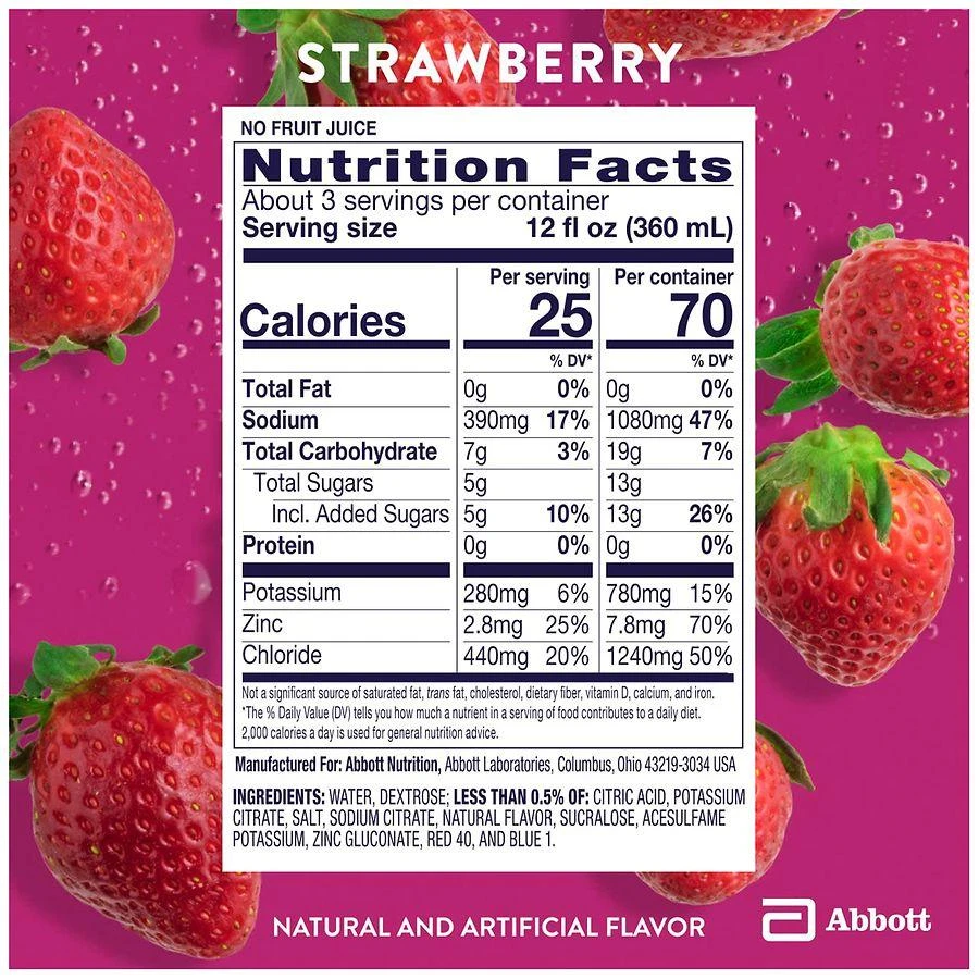 Electrolyte Solution Strawberry 商品