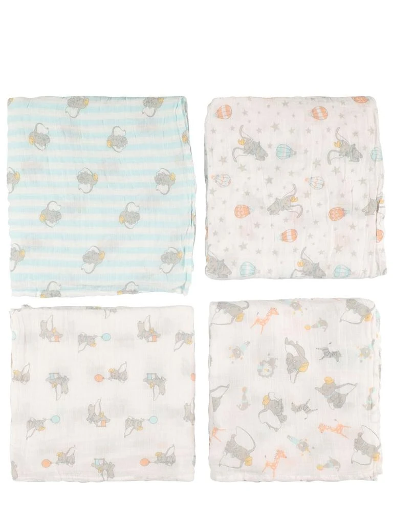 商品aden + anais|Set Of 4 Disney Cotton Muslin Swaddles,价格¥180,第2张图片详细描述