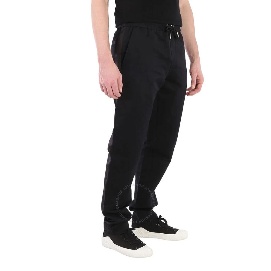 商品Burberry|Men's Linen-cotton Track Pants in Black,价格¥1711,第2张图片详细描述