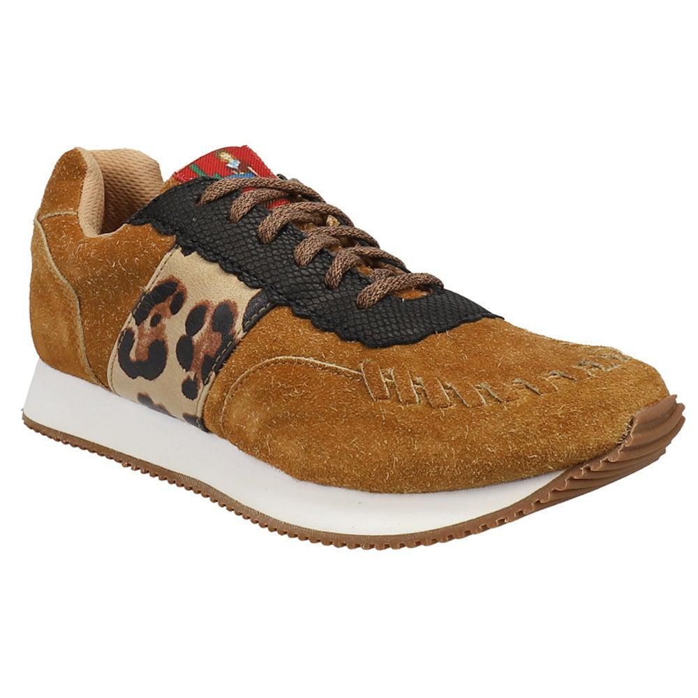 商品Justin Boots|Reba Runner Leopard Sneakers,价格¥335,第4张图片详细描述