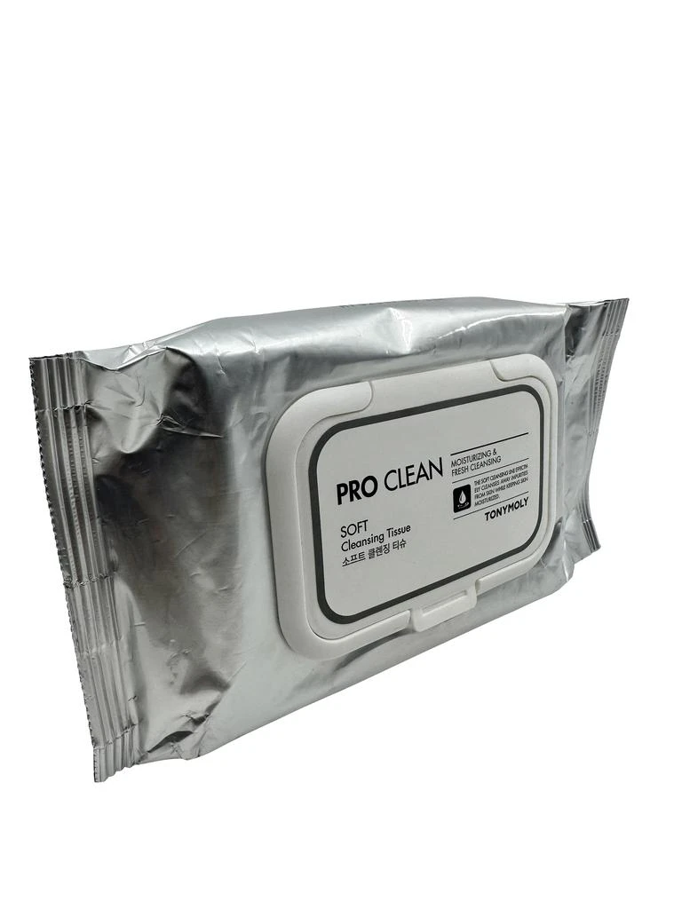 商品TONYMOLY|Pro Clean Soft Tissue Moisturizing & Fresh Cleansing Wipes 50 CT,价格¥88,第1张图片