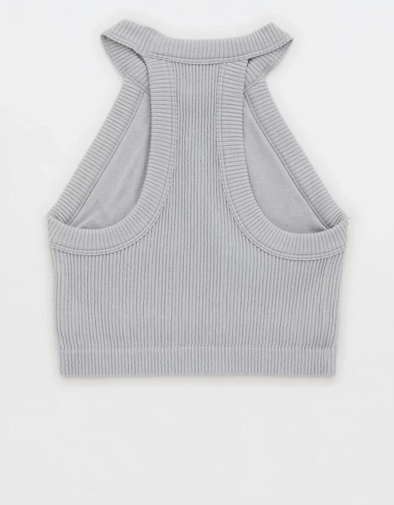 商品Aerie|Superchill Seamless High Neck Bra Top,价格¥76,第4张图片详细描述