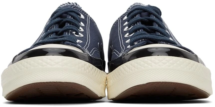 商品Moncler|7 Moncler FRGMT Hiroshi Fujiwara Converse Navy Fraylor III Chuck 70 Sneakers,价格¥1238,第2张图片详细描述